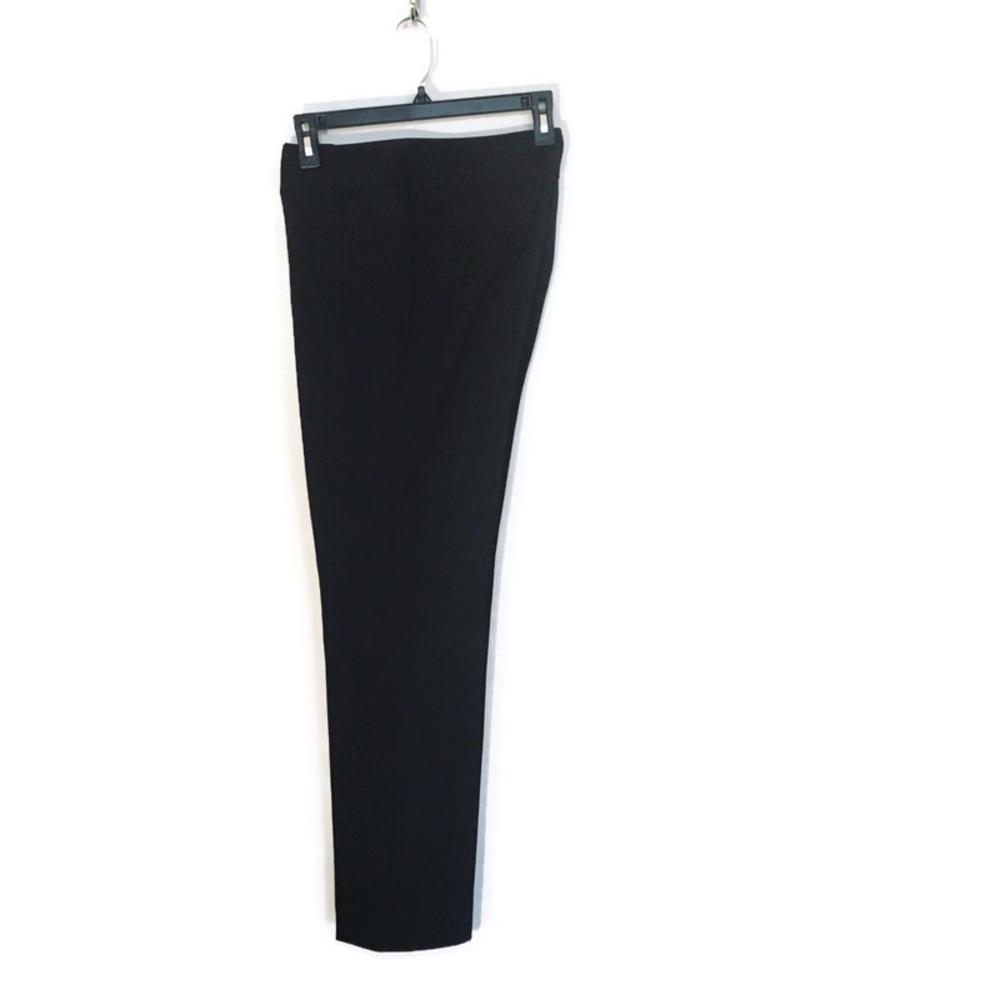 Women Size 6 Kenneth Cole Reaction Straight Leg Black on Black Stripes Panrs